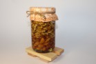 Мед с орешками ассорти (грецкий орех, фундук, миндаль), 650гр. - - медоваялавка.рф