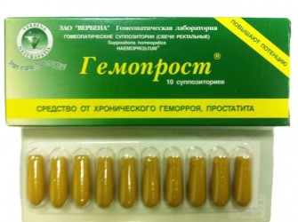 Гемопрост, для лечения хронического простатита, геморроя - - медоваялавка.рф