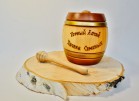 Бочка под мёд "Частная пасека Сёминых" объем 1 кг - - медоваялавка.рф