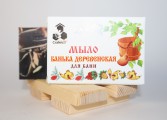 Мыло для бани "Банька деревенская" объем 85 гр - купить в Екатеринбурге