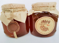 Мёд с дягиля 500гр стекло с фирменной печатью - - медоваялавка.рф