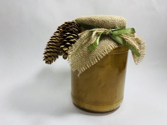 Мед подарочный с гречихи, 1,4 кг с декором - - медоваялавка.рф